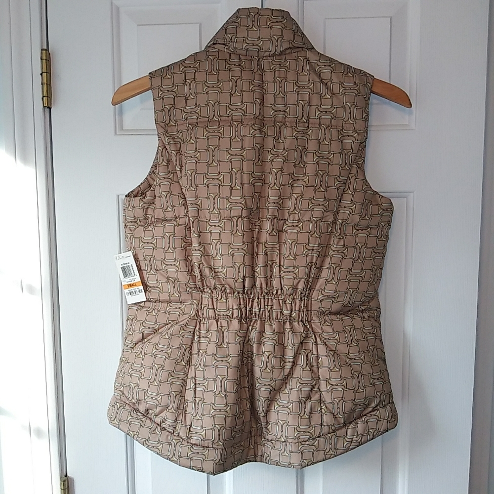 Vest, Puffer - Bronze, Charter Club NWT